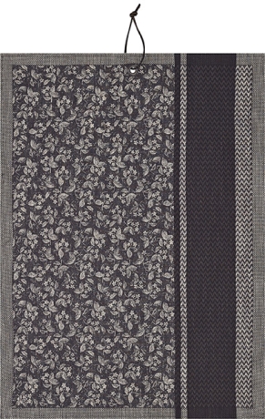 Полотенце для посуды, 60х80 см. 100% хлопок, коричневое, SLOW LIFE MINI Le Jacquard Francais