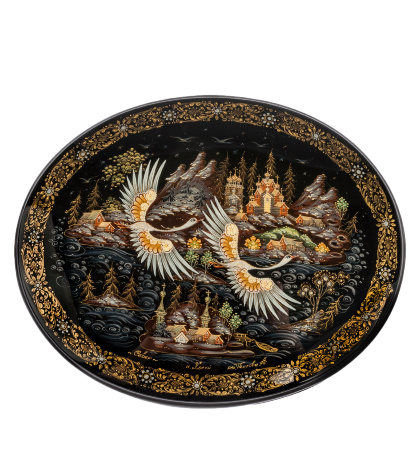 ШК-30/ 77 Шкатулка "Русский север" исп. Теплова А.