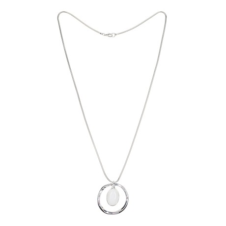 Колье WHITE OPAL