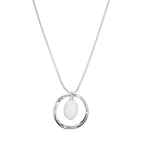 Колье WHITE OPAL