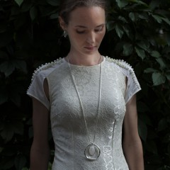 Колье WHITE OPAL