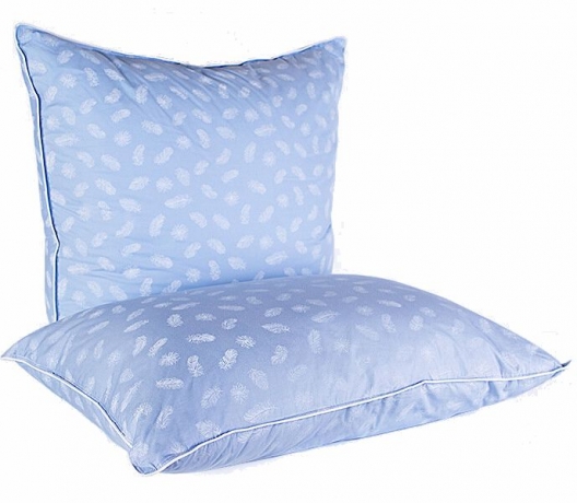 Подушка средняя полупуховая "Антикризисная", 68х68 см. Natures