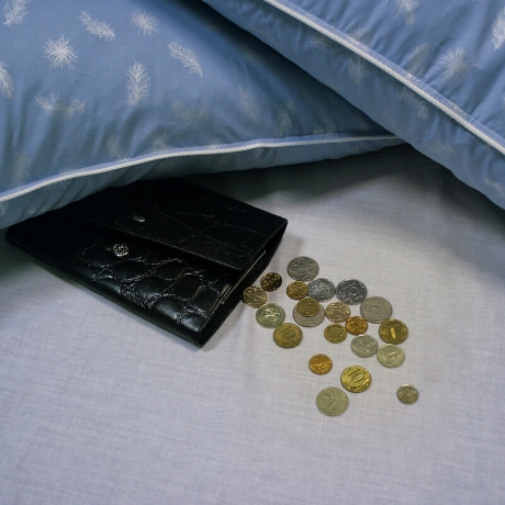 Подушка средняя полупуховая "Антикризисная", 68х68 см. Natures