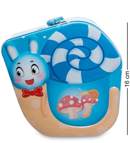 BX- 43/1 Металлическая копилка "Улитка"