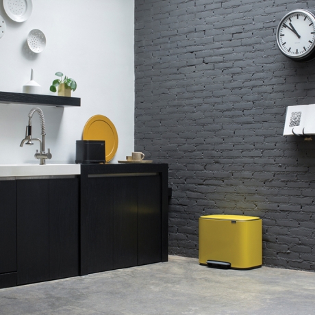 Мусорный бак Bo (36 л), Желтая маргаритка Brabantia