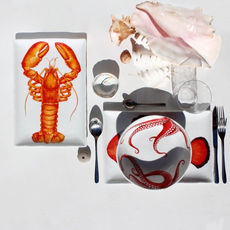 Салатник POLIPO, 21,5 см. DIETA MEDITERRANEA - FISH Taitu