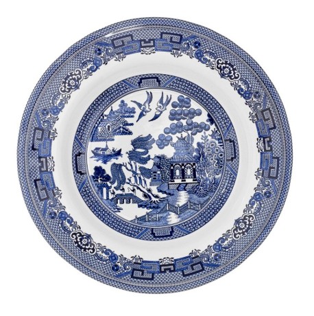 Глубокая тарелка, 23,3 см. BLUE WILLOW Grace by Tudor