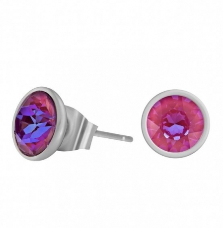 Пусеты Lotus Pink Delite SWE298 LPD S Fiore Luna