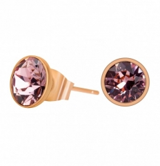 Пусеты Light Rose SWE298 LR RG Fiore Luna