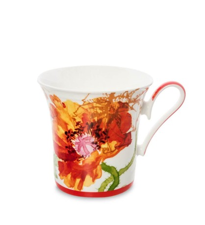 JK-153 Кружка "Маки" (Papavero Pavone)