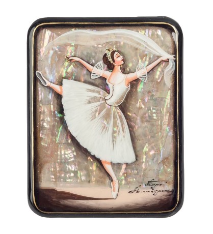 ШК-55/ 20-A Шкатулка "Балет" исп.Земина