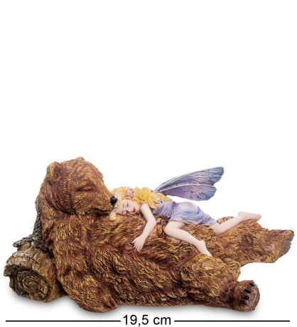 GA-97 Статуэтка "Маленькая фея с медведем"