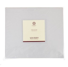 Наволочка с запахом "CALIPSO" BOVI 42х42 см. сатин, серый жемчуг