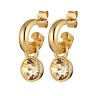 Серьги ANNA SG GOLDEN Dyrberg Kern