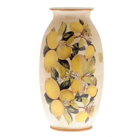 Ваза для цветов Итальянские лимоны, 30 см, LCS
