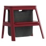 Табурет-лестница, Step it up, красный, 48.5x55.5x38.2 см. Umage