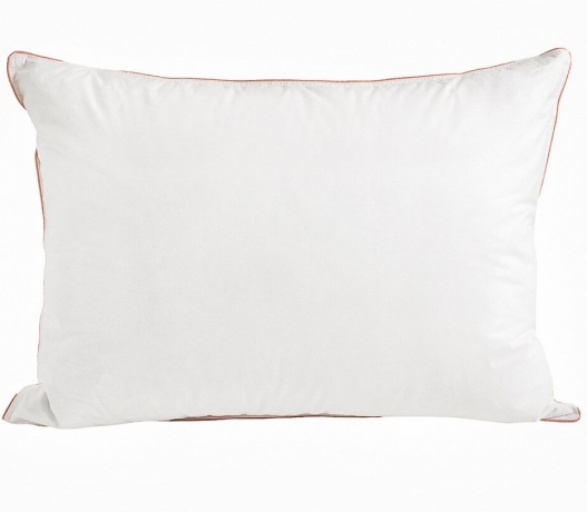 Подушка упругая из гусиного пуха с внутренним ядром "Миндальное сердечко", 50х68 см. Natures