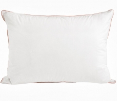 Подушка упругая из гусиного пуха с внутренним ядром "Миндальное сердечко", 50х68 см. Natures