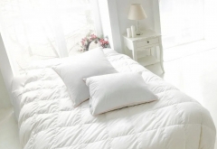 Подушка упругая из гусиного пуха с внутренним ядром "Миндальное сердечко", 50х68 см. Natures