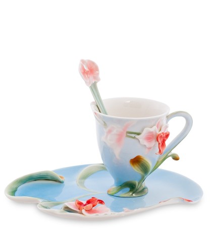 FM-01/12 Чайная пара "Орхидея" (Pavone)