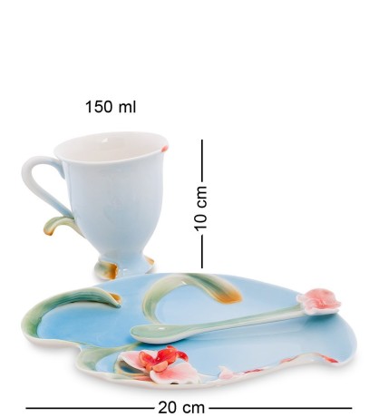 FM-01/12 Чайная пара "Орхидея" (Pavone)