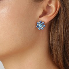 Серьги AUDE SG L.BLUE/AQUA Dyrberg Kern