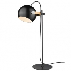 Настольный светильник DC, Ø18, черный/алюминий, Halo Design