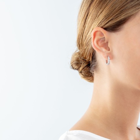 Серьги Crystal-Silver 0127/21-1817 Coeur de Lion