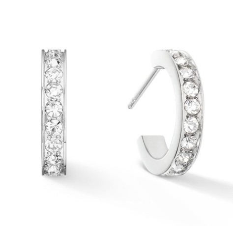 Серьги Crystal-Silver 0127/21-1817 Coeur de Lion