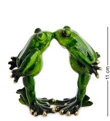 MN- 89 Фигурка &quot;Пара лягушек - нежный поцелуй&quot;