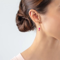 Серьги Pink-Gold