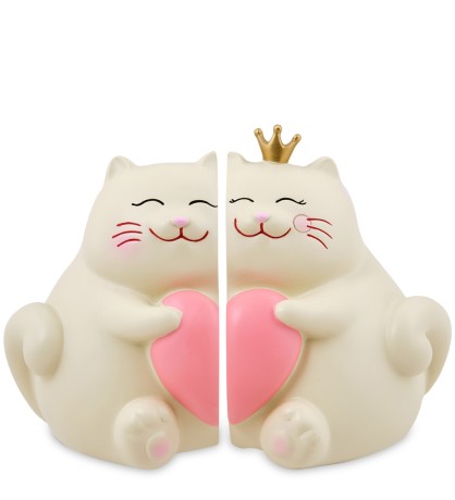 MF-102/1 Держатель книг "Влюбленные коты"