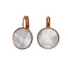 Серьги MOP A2010NM-E01.2 BW/RG Fiore Luna