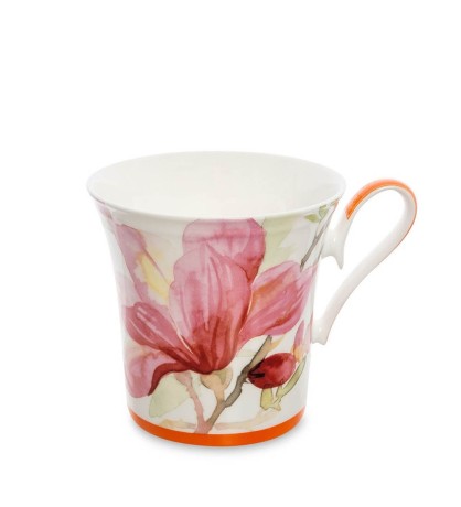 JK-154 Кружка "Магнолия" (Fioritura Magnolia Pavone)