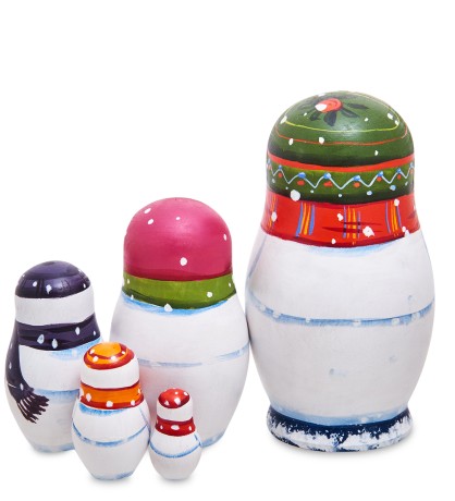 МР-13/ 6-A Матрешка 5м "Снеговик"