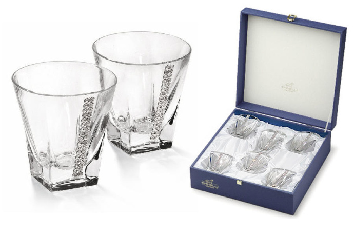 Набор из 6 бокалов для виски "Регина" Gamma Сваровски