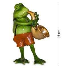 MN-226 Фигурка "Лягушка-саксофонист"