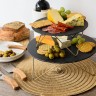 Двухъярусное сервировочное блюдо, 30,5x30,5x24 см. Kitchen Craft