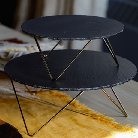 Двухъярусное сервировочное блюдо, 30,5x30,5x24 см. Kitchen Craft