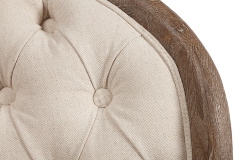 Кресло мягкое бежевое с каретной стяжкой Armstrong