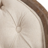 Кресло мягкое бежевое с каретной стяжкой Armstrong