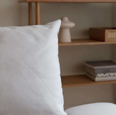 Диван 1,5-местный Lounge Around Oak in Sterling, 127х74,5 см, дуб/светло-серый