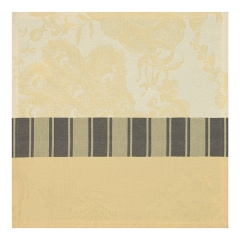 Салфетка, 55х55 см. 100% хлопок, желтая, A LA FRANÇAISE Le Jacquard Francais