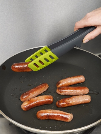 Щипцы кухонные Elevate™ большие серые/красные