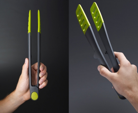 Щипцы кухонные Elevate™ большие серые/красные