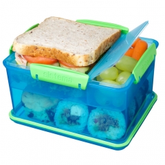 Контейнер двухуровневый с разделителями Lunch, 2,3 л. мульти Sistema