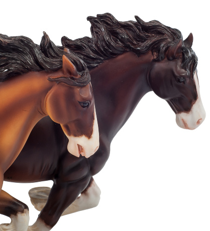 WS-709 Статуэтка "Мустанги"