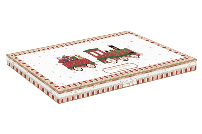 Блюдо прямоугольное Полярный экспресс, 35х14,5 см. Easy Life