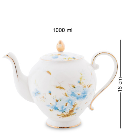 AS-77 Чайный сервиз "Санта Магдалена" голуб (Pavone)