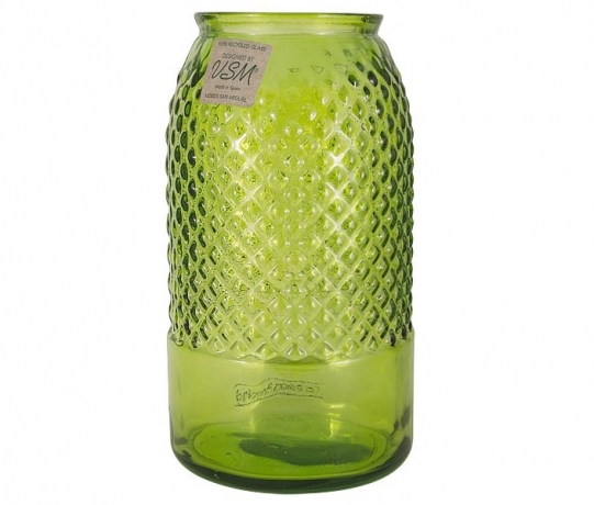 Ваза Diamante, зелёная, 28 см. SAN MIGUEL